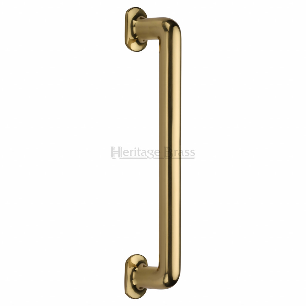 M Marcus Heritage Brass Traditional Design Bolt Through Fixing Pull Handle 482mm length